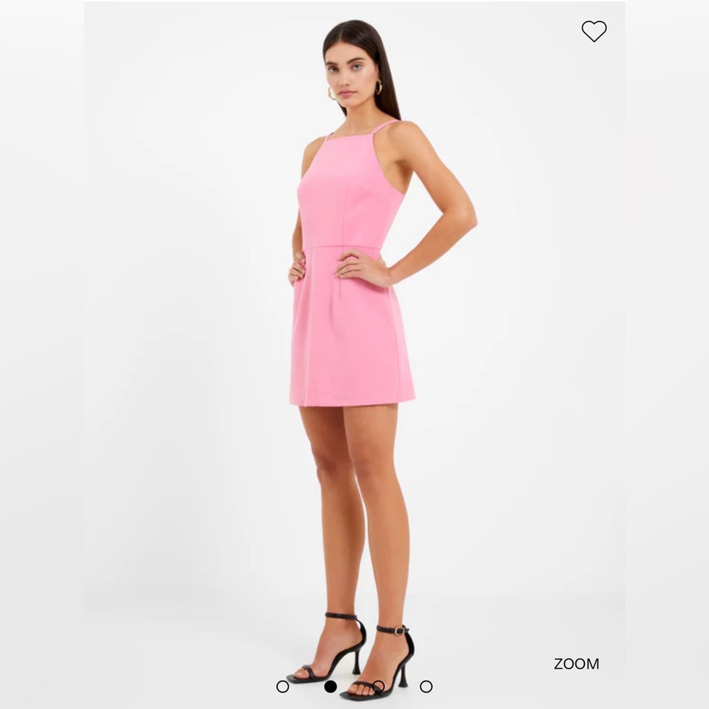 French Connection Whipser Square Neck Strappy Dress